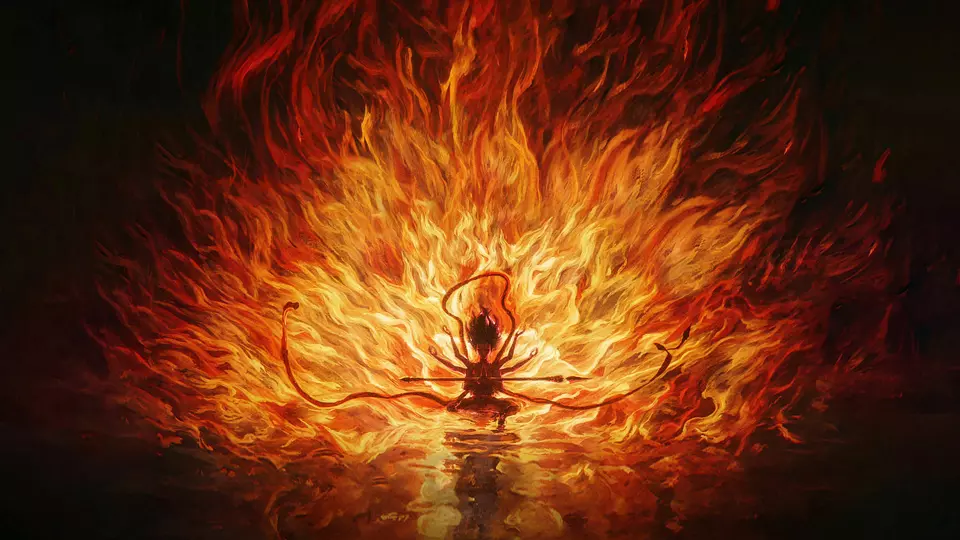 Нэчжа побеждает Царя драконов